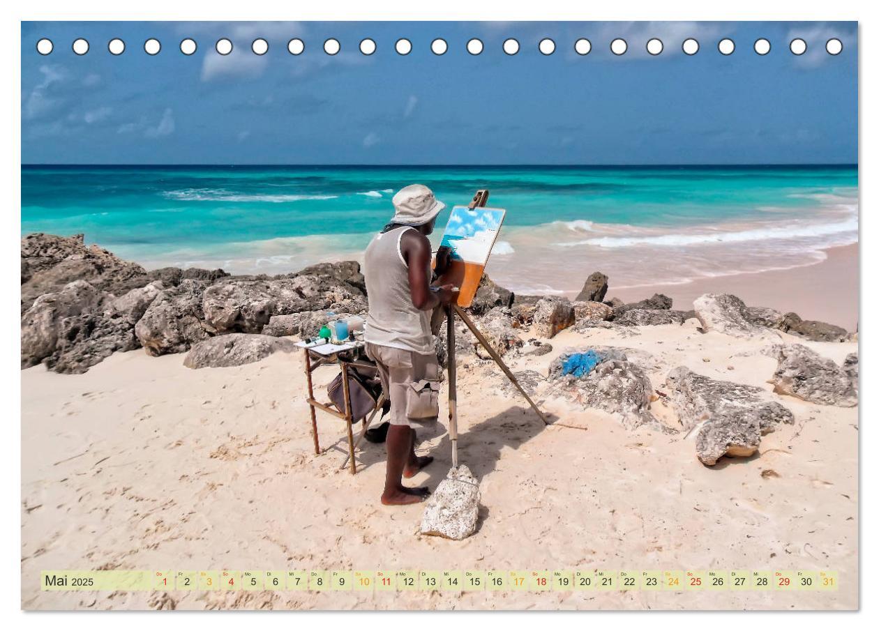 Bild: 9783435450657 | Die kleinen Antillen - Barbados (Tischkalender 2025 DIN A5 quer),...