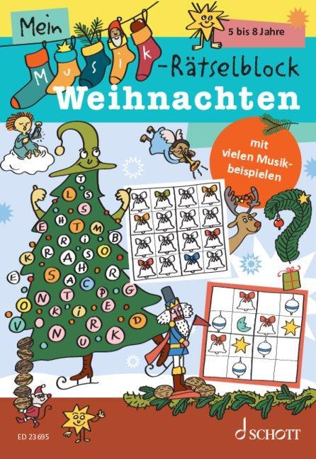 Cover: 9783795730642 | Mein Musik-Rätselblock - Weihnachten | Maren Blaschke | Taschenbuch