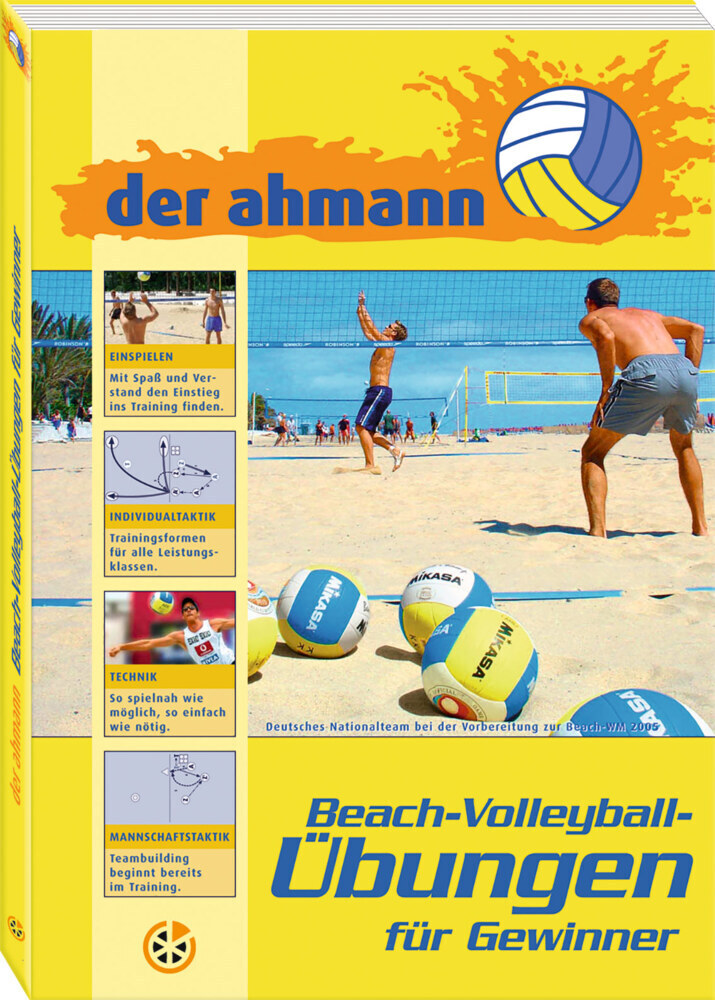 Cover: 9783964160607 | der ahmann - Beach-Volleyball-Übungen für Gewinner | Jörg Ahmann