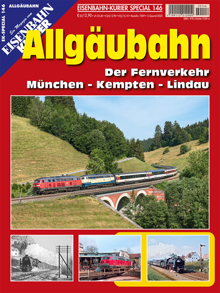 Cover: 9783844670394 | Allgäubahn | Der Fernverkehr München - Kempten - Lindau | Broschüre