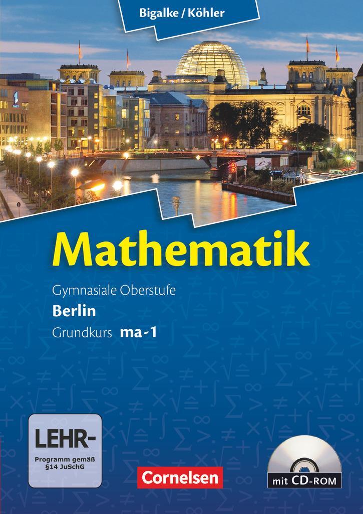 Cover: 9783060400010 | Mathematik Sekundarstufe II. Kerncurriculum / Grundkurs ma-1....