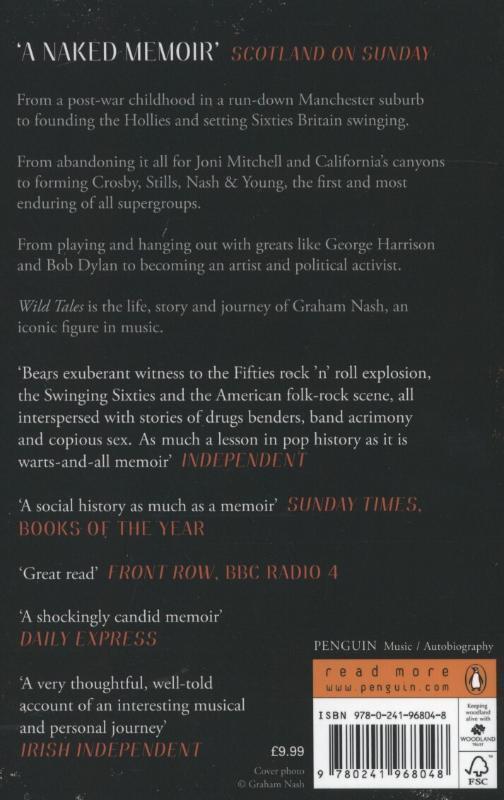 Rückseite: 9780241968048 | Wild Tales | A Rock-And-Roll Memoir | Graham Nash | Taschenbuch | 2014