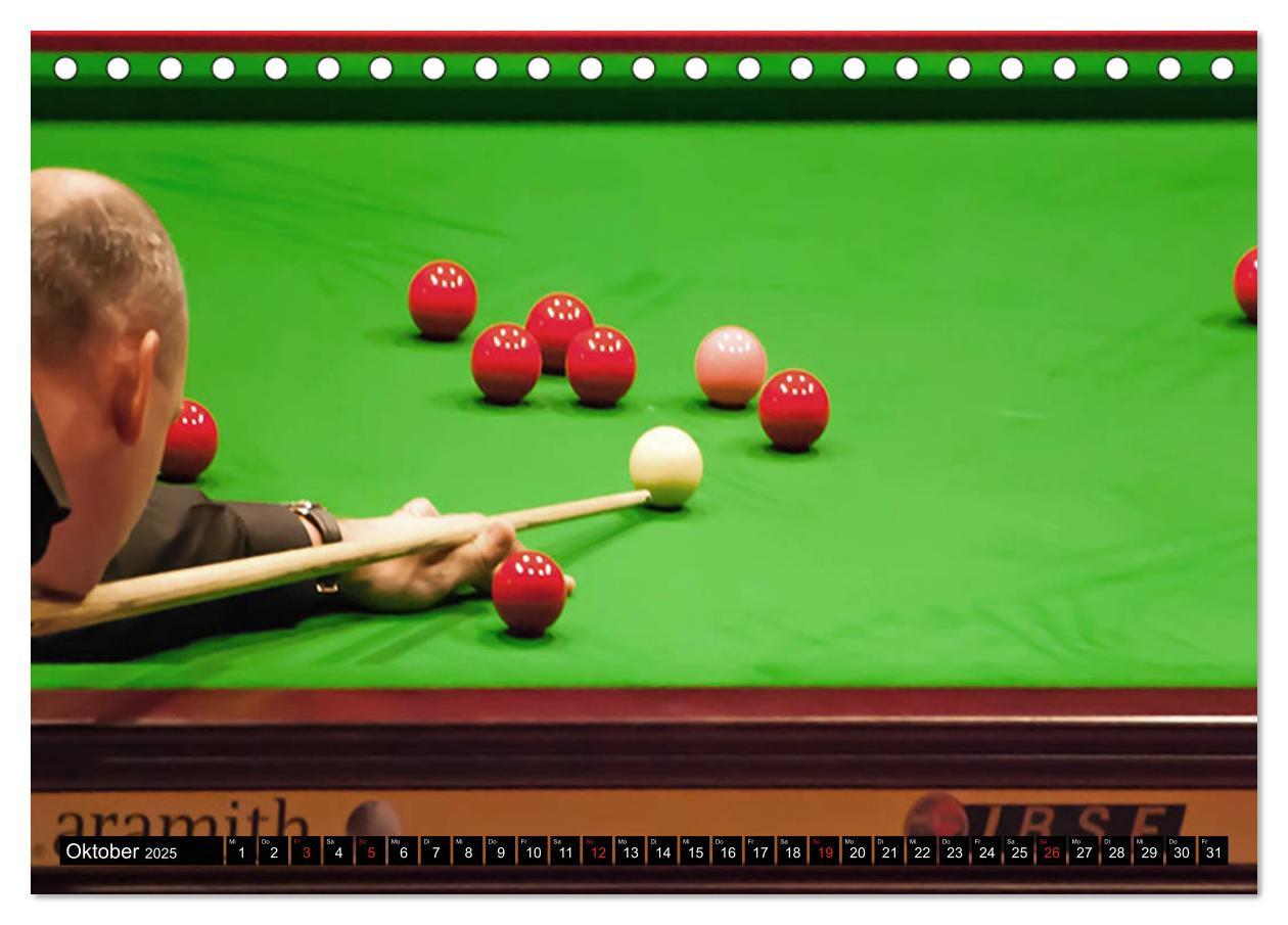 Bild: 9783435287949 | Billard. Konzentration - Sport - Spannung (Tischkalender 2025 DIN...