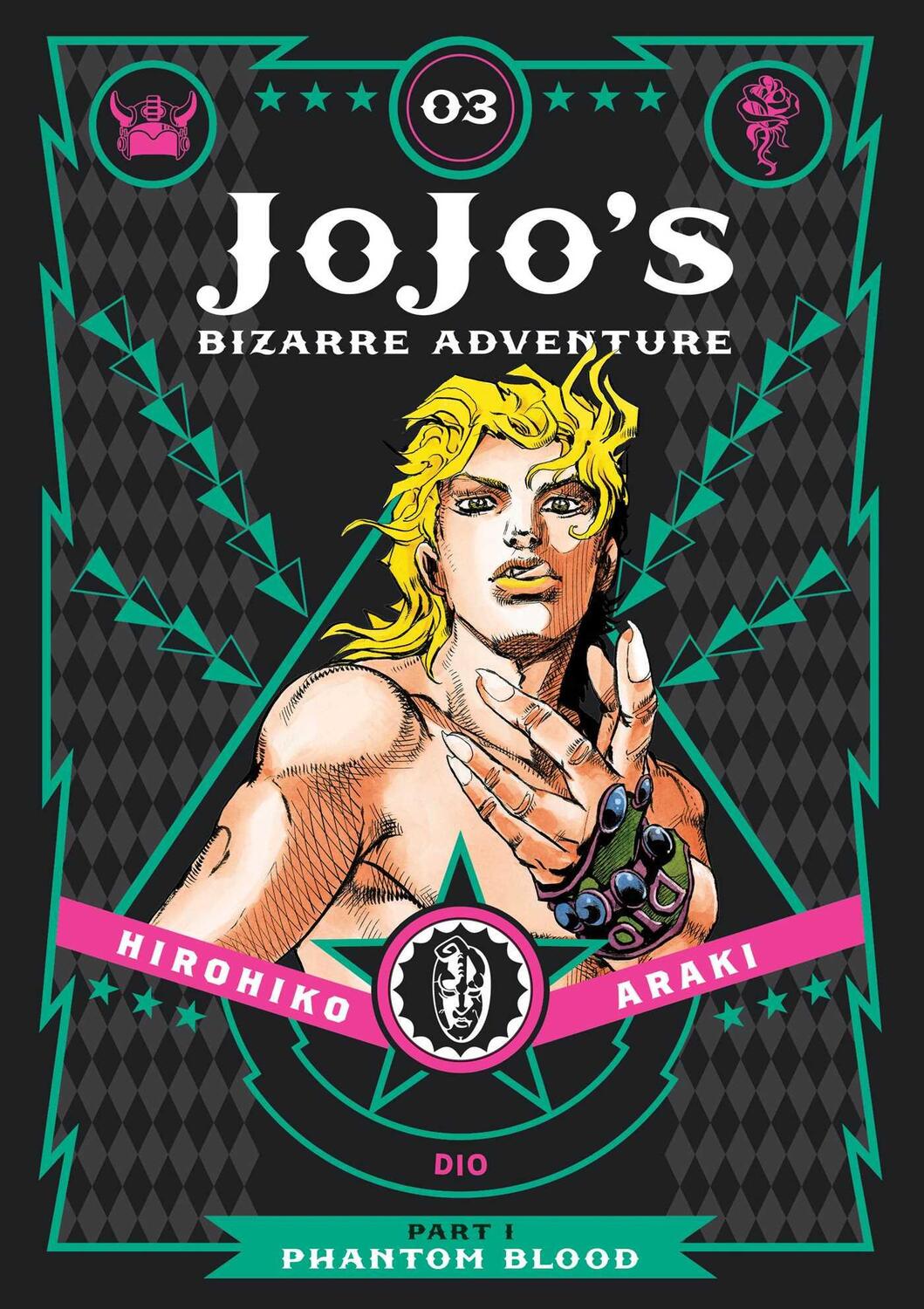 Cover: 9781421578811 | JoJo's Bizarre Adventure: Part 1--Phantom Blood, Vol. 3 | Araki | Buch