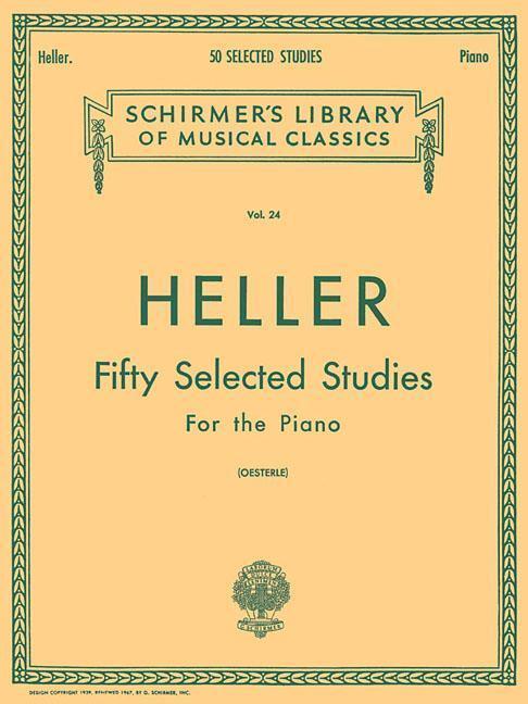 Cover: 9780793572953 | 50 Selected Studies (from Op. 45, 46, 47): Schirmer Library of...