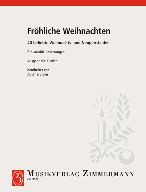 Cover: 9790010145204 | Fröhliche Weihnachten - Klavier | Broschüre | 28 S. | Deutsch | 2016