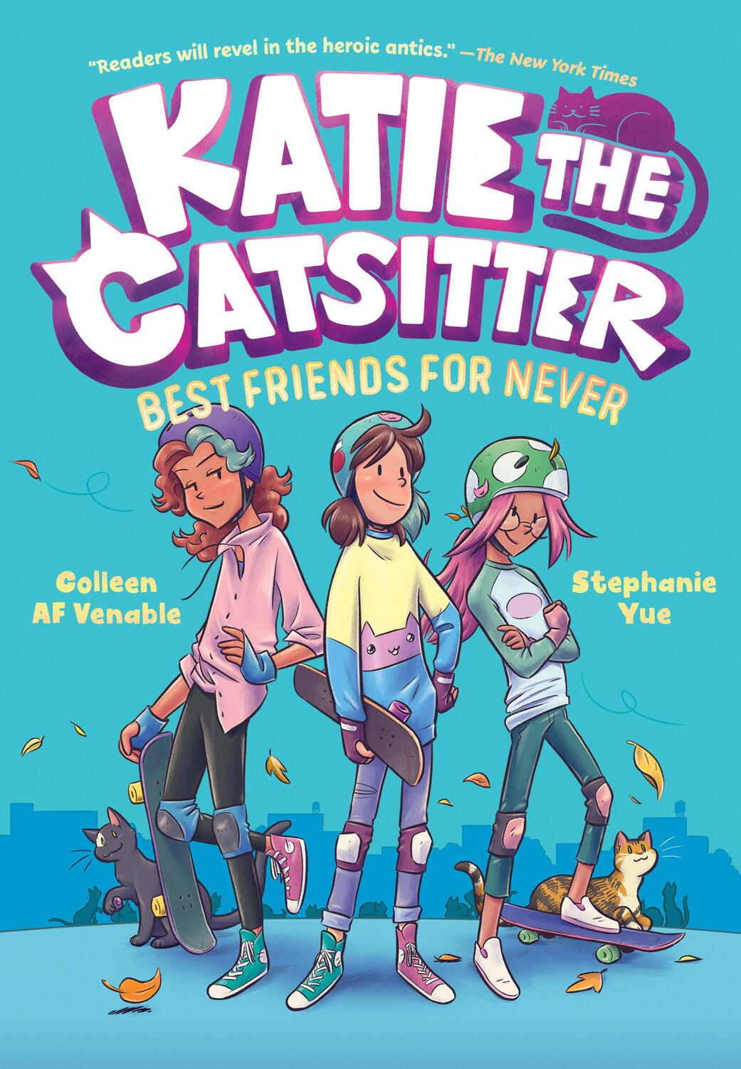 Cover: 9781984895660 | Katie the Catsitter Book 2: Best Friends for Never | (A Graphic Novel)