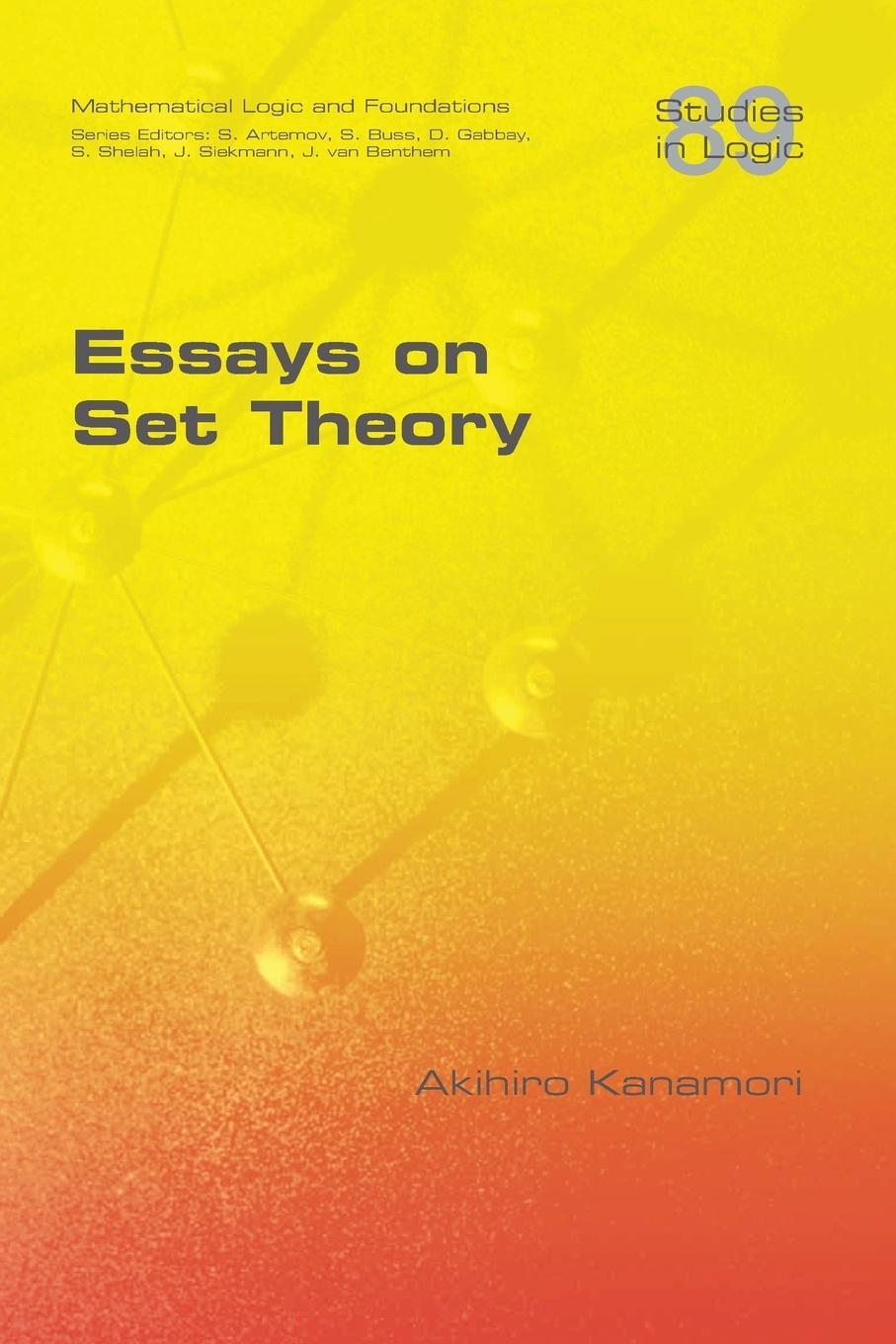 Cover: 9781848903579 | Essays on Set Theory | Akihiro Kanamori | Taschenbuch | Paperback
