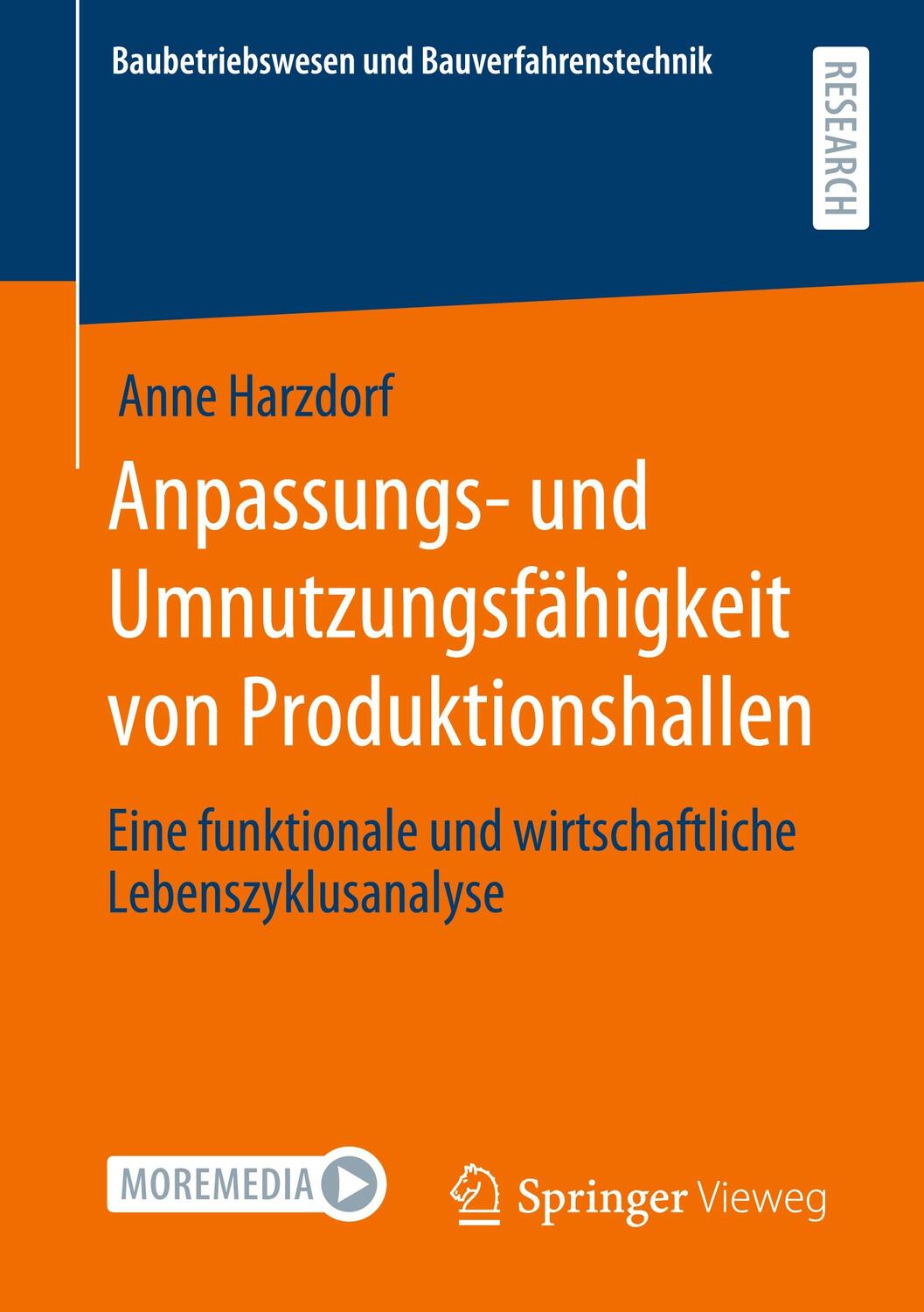 Cover: 9783658316570 | Anpassungs- und Umnutzungsfähigkeit von Produktionshallen | Harzdorf