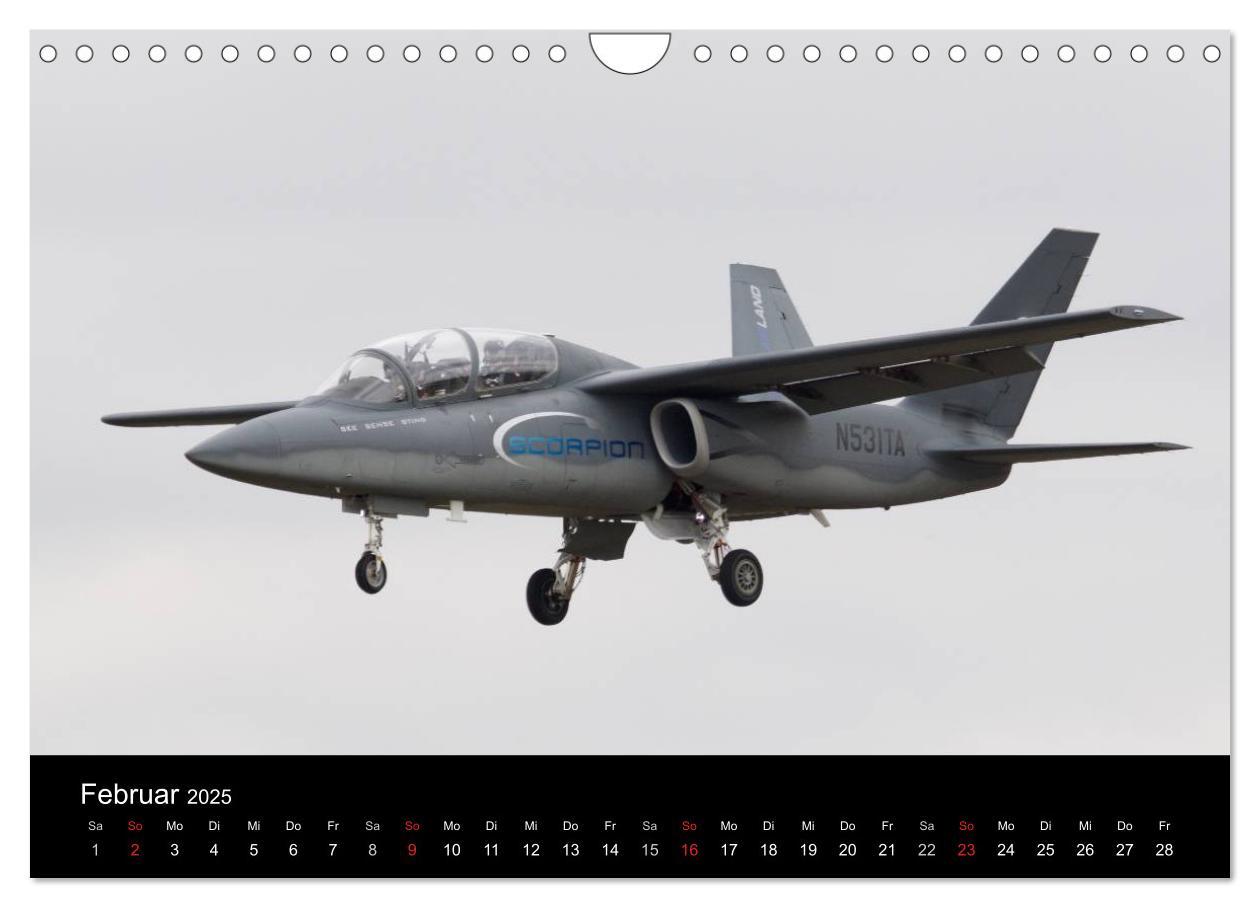 Bild: 9783435479559 | Militärflugzeuge 2025 (Wandkalender 2025 DIN A4 quer), CALVENDO...