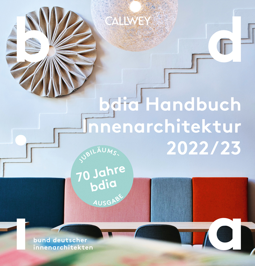 Cover: 9783766725592 | bdia Handbuch Innenarchitektur 2022/23 | e.V. | Taschenbuch | 224 S.
