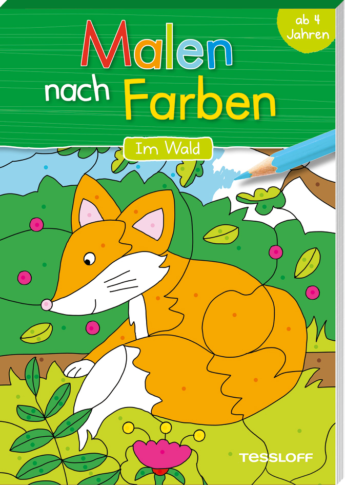 Cover: 9783788641801 | Malen nach Farben - Im Wald | Sandra Schmidt | Taschenbuch | 64 S.