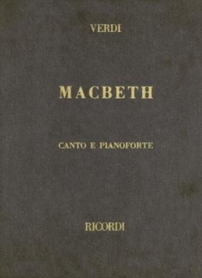 Cover: 9780634072109 | Macbeth: Opera Completa Per Canto E Pianoforte | Buch | Englisch