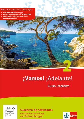 Cover: 9783125360716 | ¡Vamos! ¡Adelante! 2. Curso intensivo. Cuaderno de actividades mit...