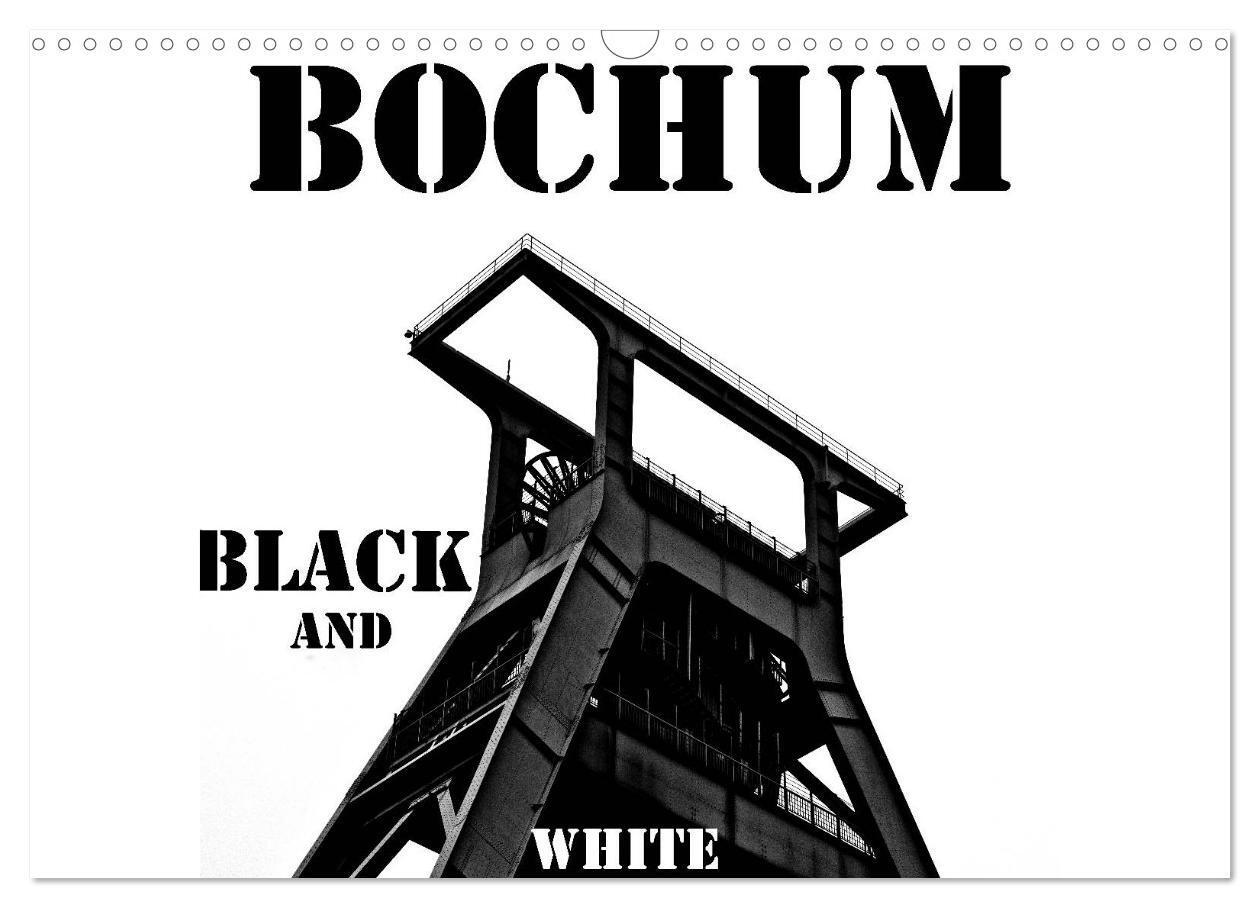 Cover: 9783675891548 | Bochum Black and White (Wandkalender 2024 DIN A3 quer), CALVENDO...