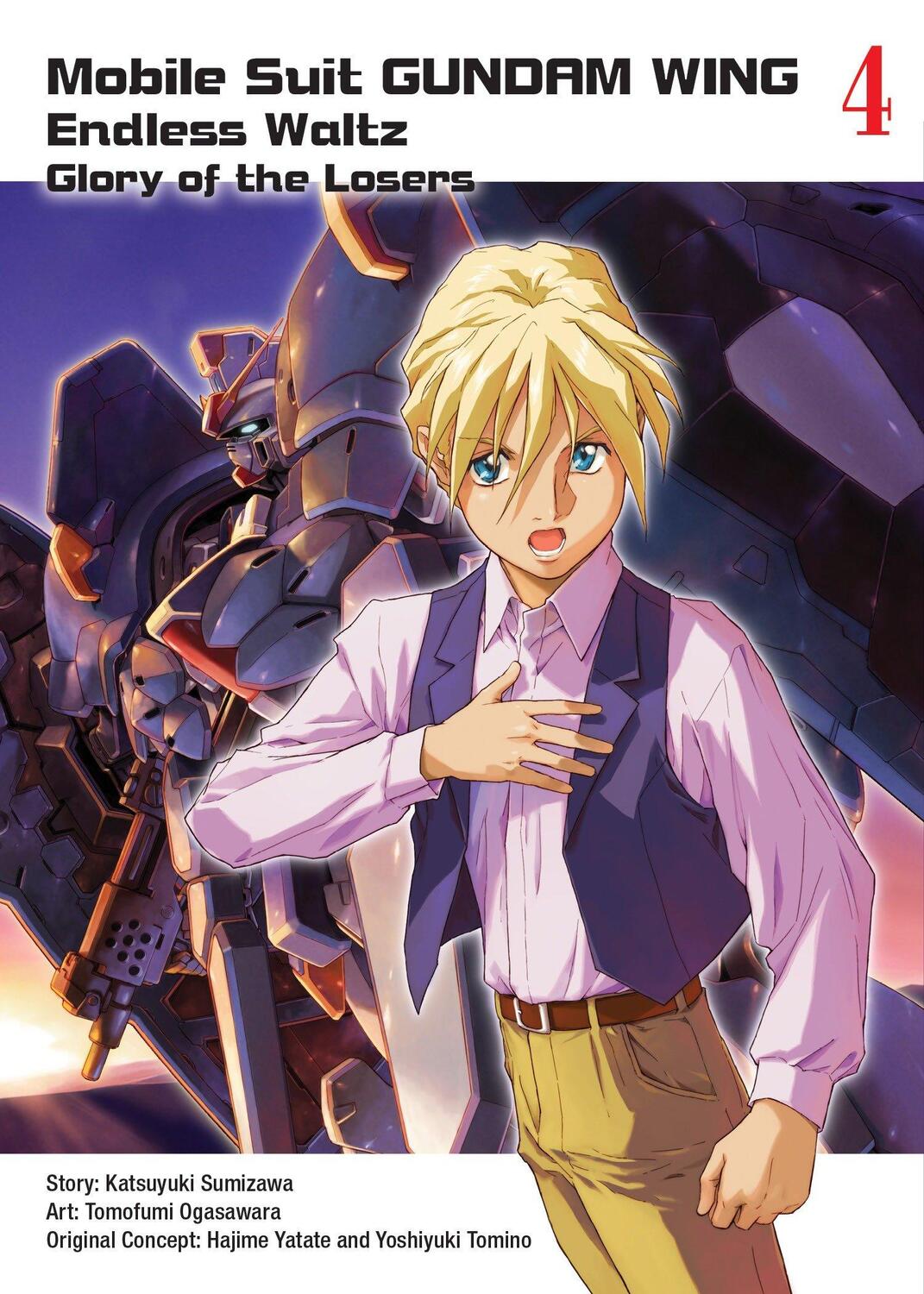 Cover: 9781945054372 | Mobile Suit Gundam Wing 4 | Glory of the Losers | Tomofumi Ogasawara