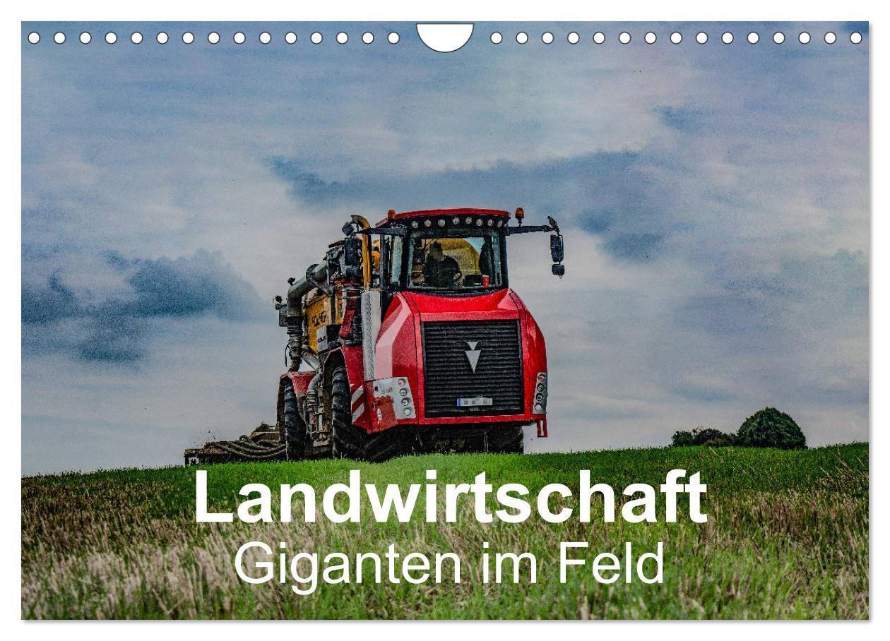 Cover: 9783383011429 | Landwirtschaft - Giganten im Feld (Wandkalender 2024 DIN A4 quer),...