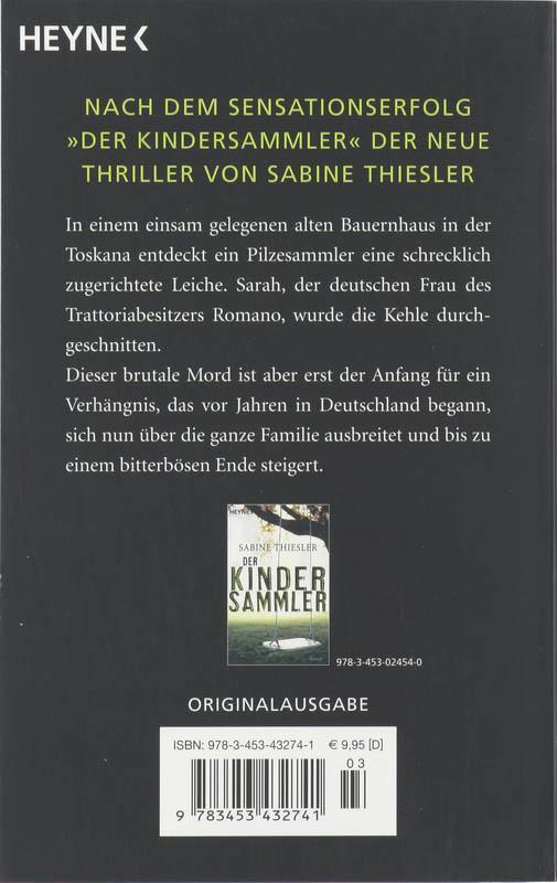 Rückseite: 9783453432741 | Hexenkind | Sabine Thiesler | Taschenbuch | Deutsch | 2007 | Heyne