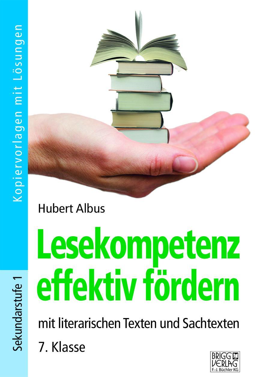 Cover: 9783956601736 | Lesekompetenz effektiv fördern - 7. Klasse | Hubert Albus | Buch
