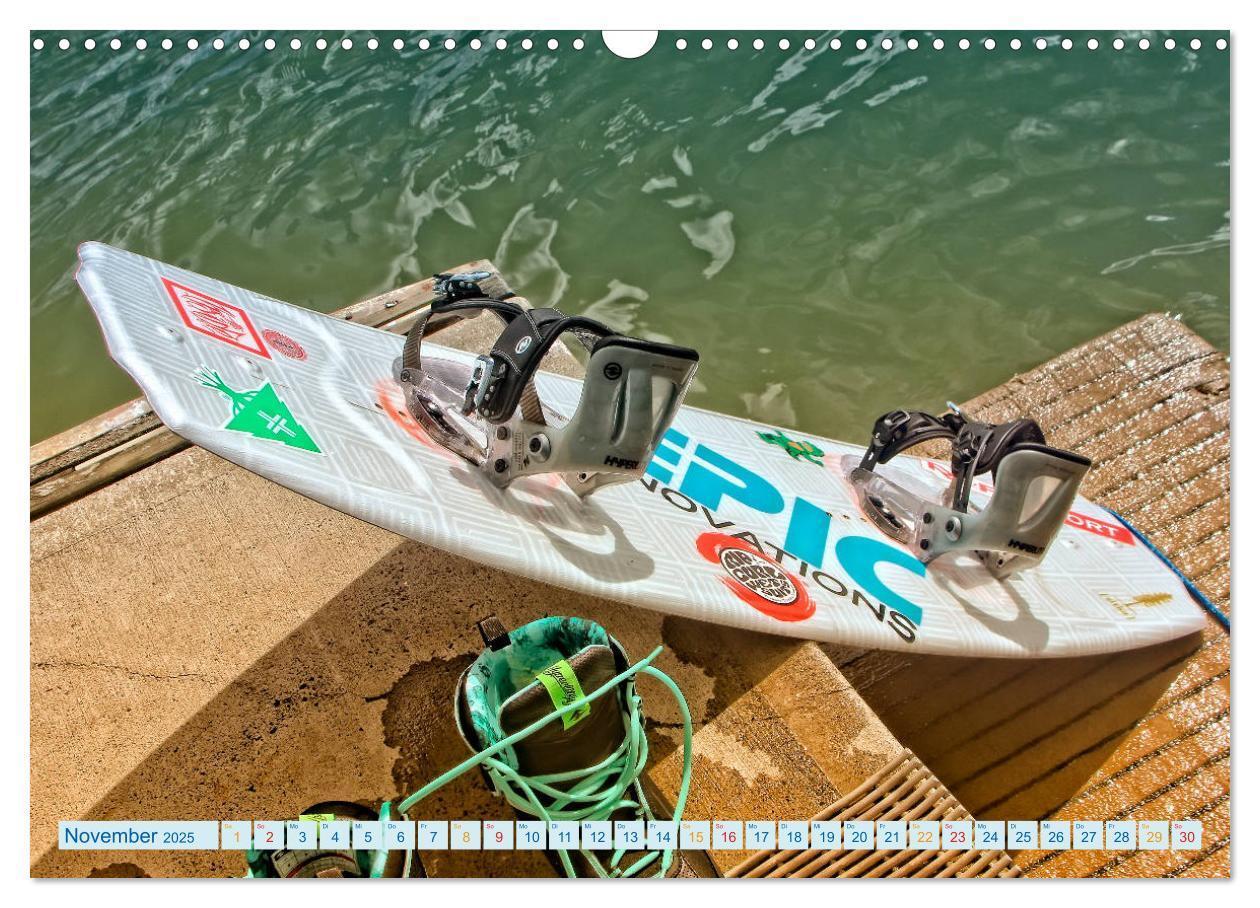 Bild: 9783435368723 | Wakeboarden (Wandkalender 2025 DIN A3 quer), CALVENDO Monatskalender