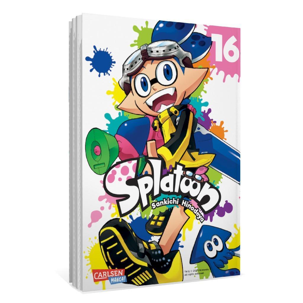 Bild: 9783551794468 | Splatoon 16 | Das Nintendo-Game als Manga! Ideal für Kinder und Gamer!