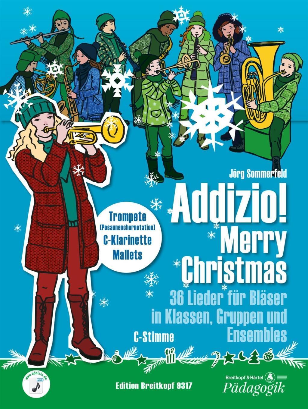 Cover: 9790004187814 | Addizio! ? Merry Christmas | 36 Christmas Songs | Jörg Sommerfeld