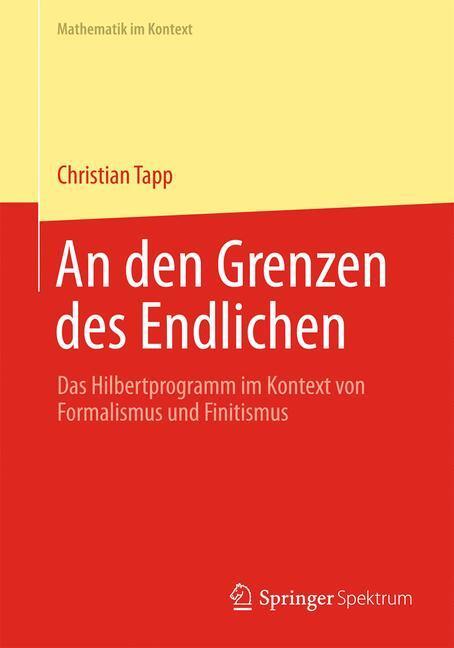 Cover: 9783642296536 | An den Grenzen des Endlichen | Christian Tapp | Taschenbuch | XIII