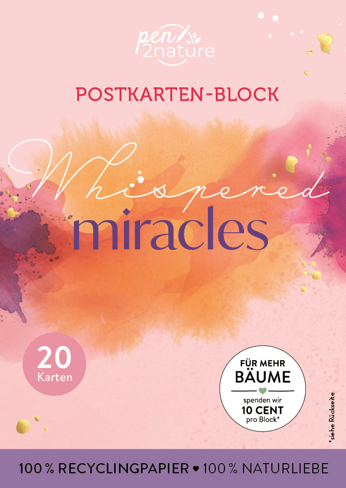 Cover: 9783987641381 | Postkartenblock Whispered Miracles | Taschenbuch | 42 S. | Deutsch