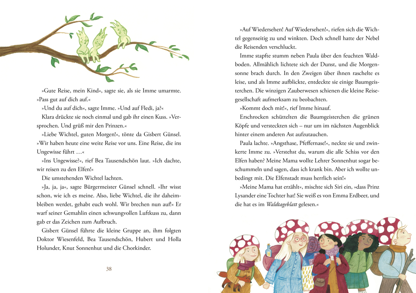 Bild: 9783734828423 | Die Wichtel aus dem Hundertwurzelwald - Einladung zum Elfenfest | Buch