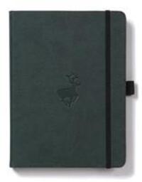 Cover: 5285003136719 | Dingbats* Wildlife A5 Green Deer Notebook - Dotted | Buch | Englisch