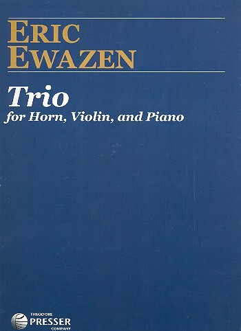 Cover: 9781598067842 | Trio for Horn, Violin, and Piano | Theodore Presser Company