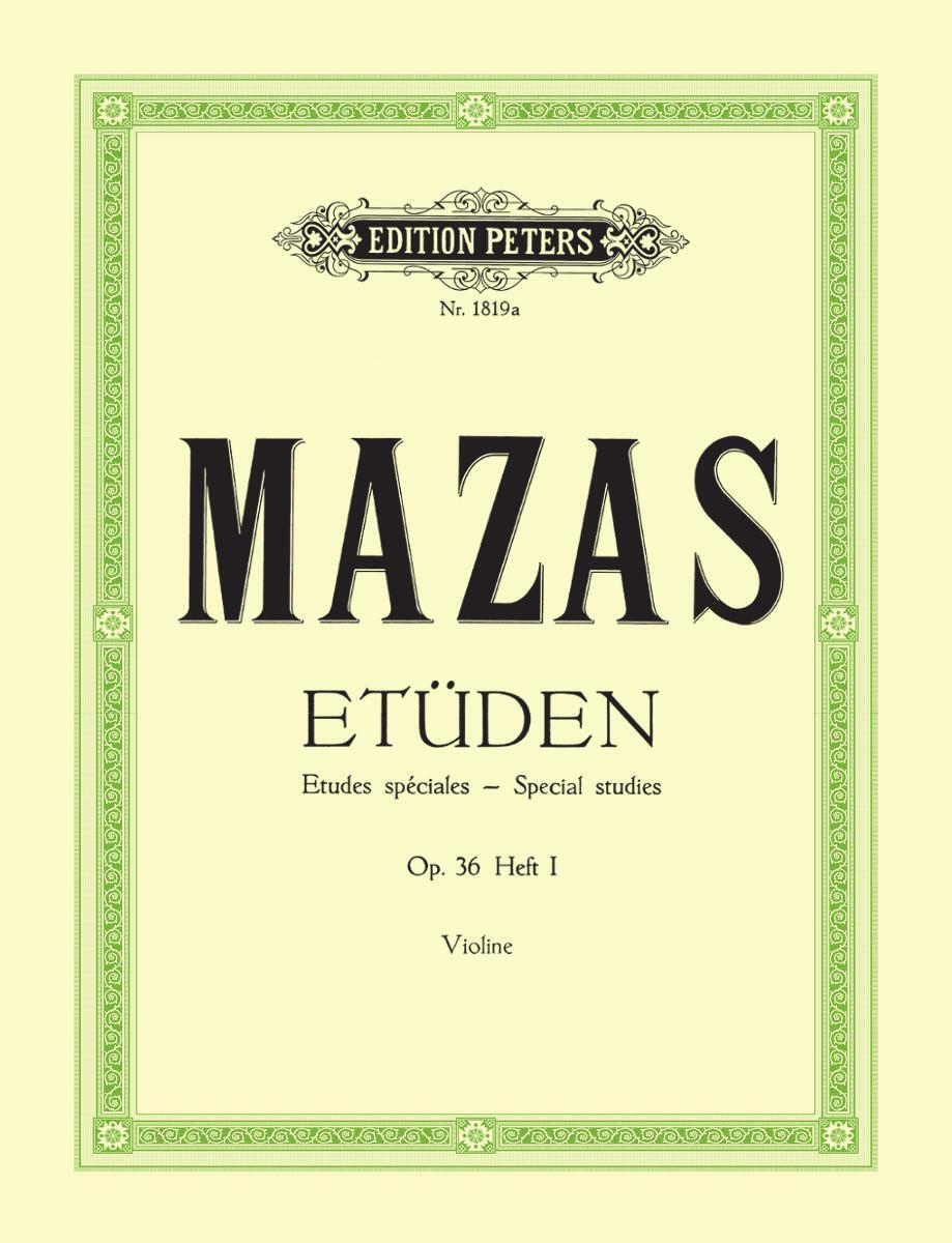 Cover: 9790014008239 | Etüden op. 36 / Etudes spéciales | Jacques-Féréol Mazas | Broschüre