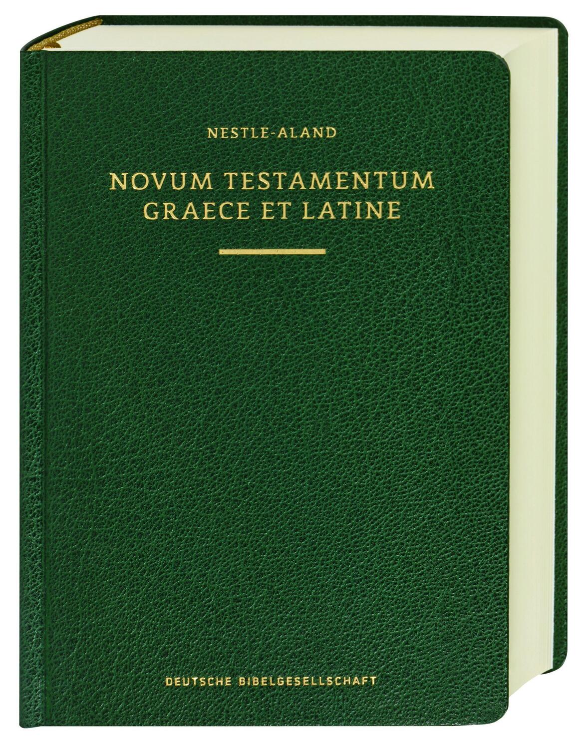 Cover: 9783438051639 | Novum Testamentum Graece et Latine (Nestle-Aland) | Aland (u. a.)
