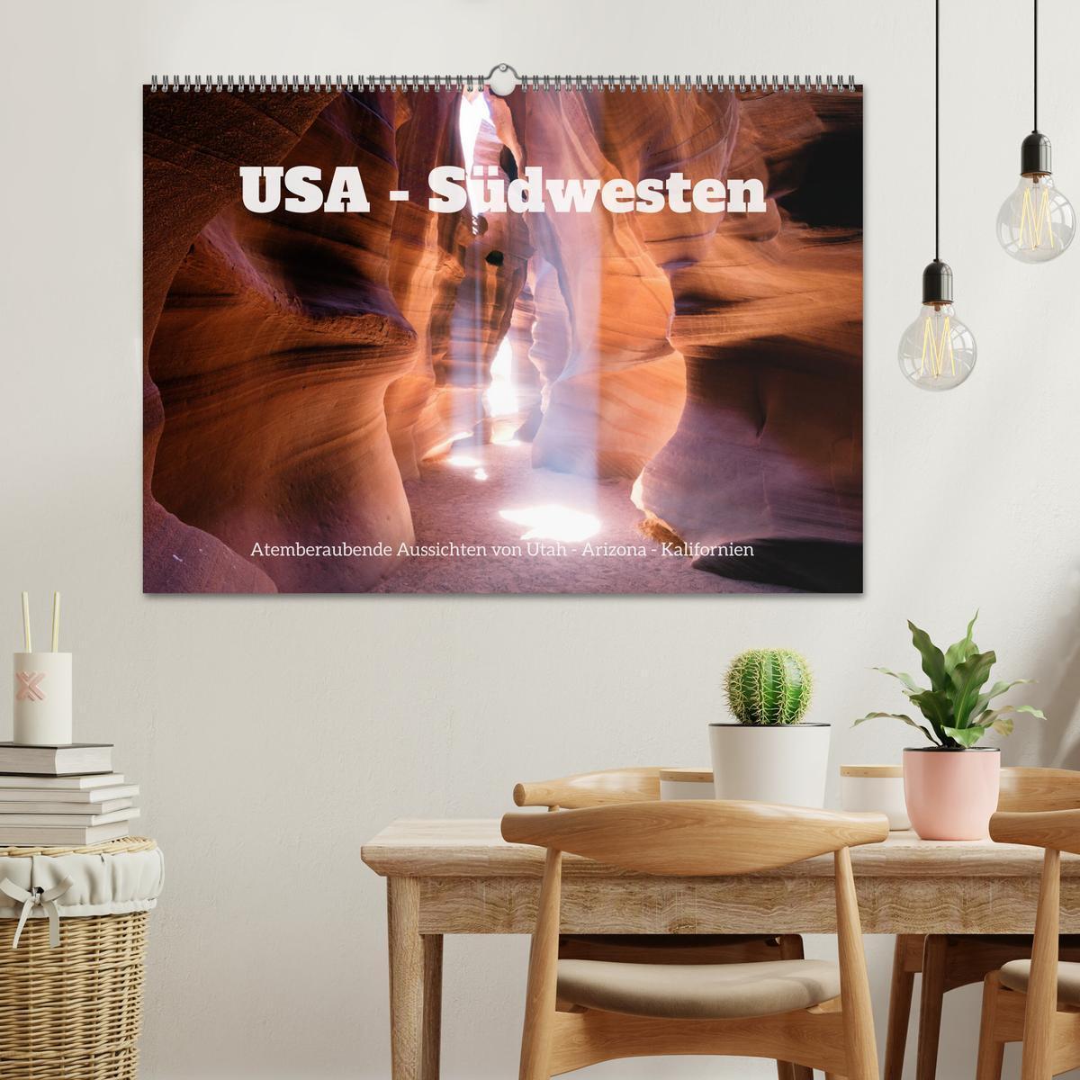 Bild: 9783435041671 | USA Südwesten - Atemberaubende Aussichten (Wandkalender 2025 DIN A2...