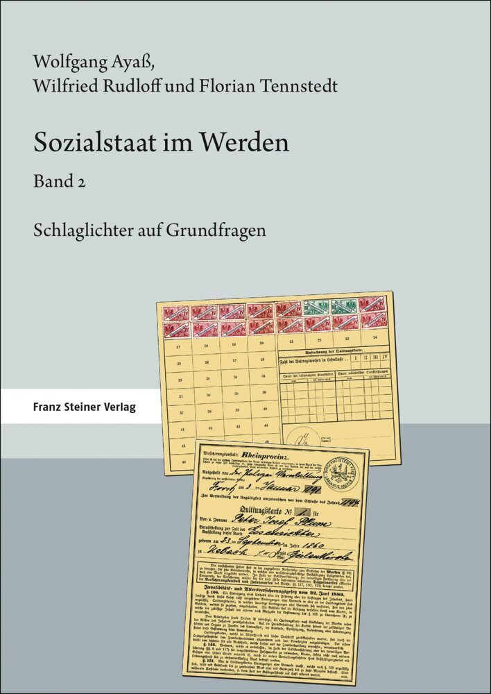 Cover: 9783515130073 | Sozialstaat im Werden. Band 2 | Schlaglichter auf Grundfragen | Buch