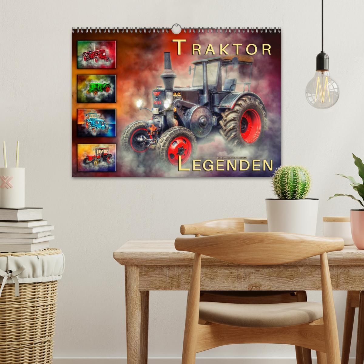 Bild: 9783435327218 | Traktor Legenden (Wandkalender 2025 DIN A3 quer), CALVENDO...