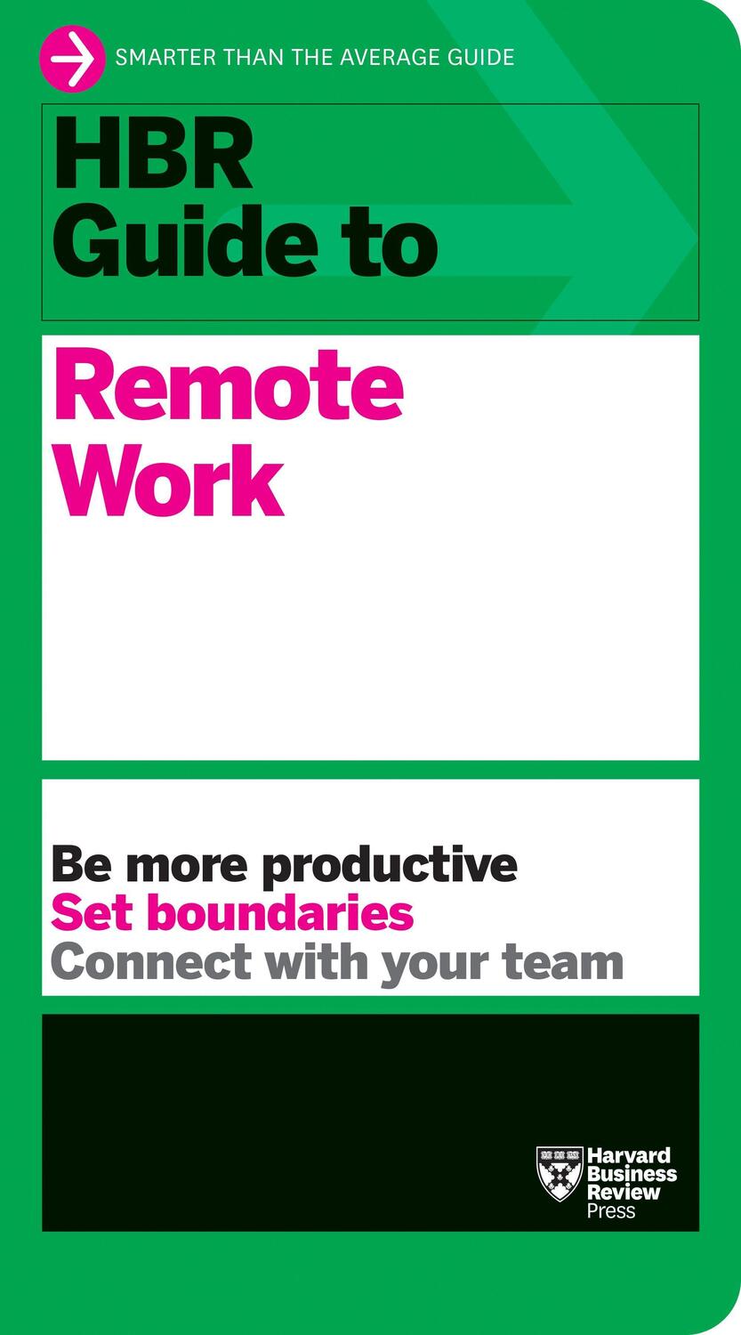 Cover: 9781647820527 | HBR Guide to Remote Work | Harvard Business Review | Taschenbuch