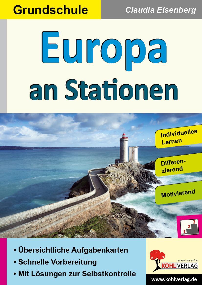 Cover: 9783960401162 | Europa an Stationen / Grundschule | Claudia Eisenberg | Taschenbuch