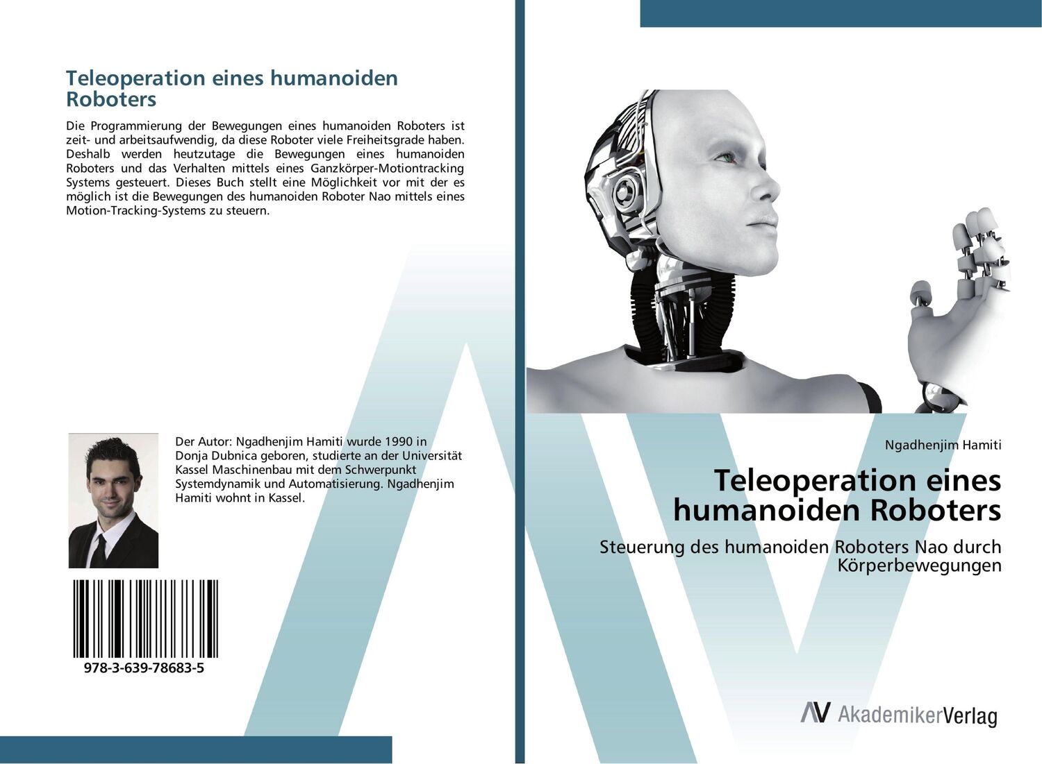 Cover: 9783639786835 | Teleoperation eines humanoiden Roboters | Ngadhenjim Hamiti | Buch