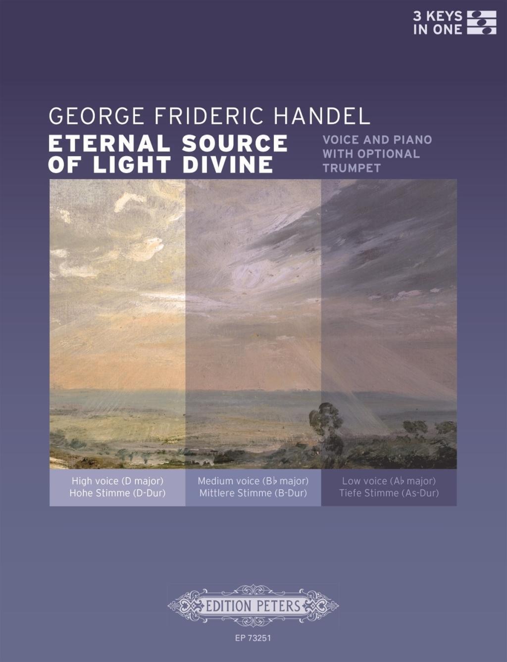 Cover: 9790577016382 | Eternal Source of Light Divine (für Gesang und Klavier / Orgel mit...