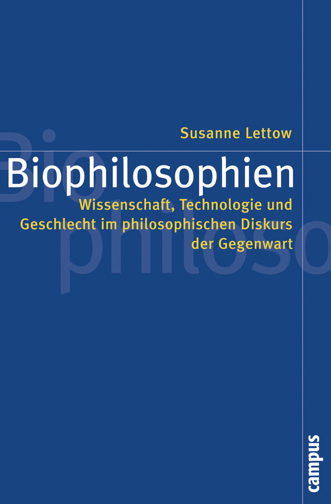 Cover: 9783593392950 | Biophilosophien | Susanne Lettow | Taschenbuch | 326 S. | Deutsch
