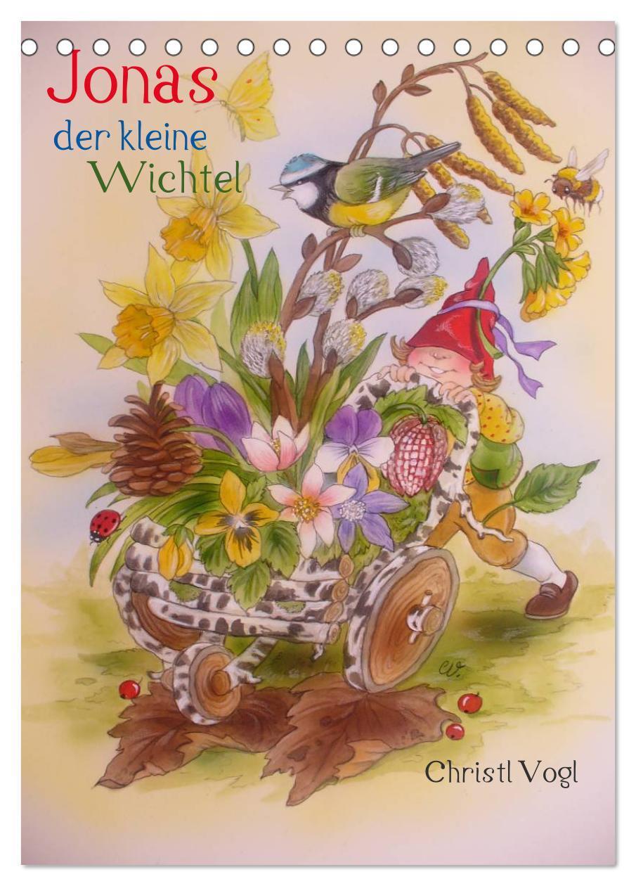 Cover: 9783383314063 | Jonas der kleine Wichtel (Tischkalender 2024 DIN A5 hoch), CALVENDO...