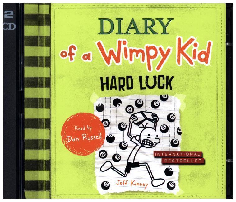Cover: 9780141352831 | Diary of a Wimpy Kid: Hard Luck (Book 8), Audio-CD | Jeff Kinney | CD