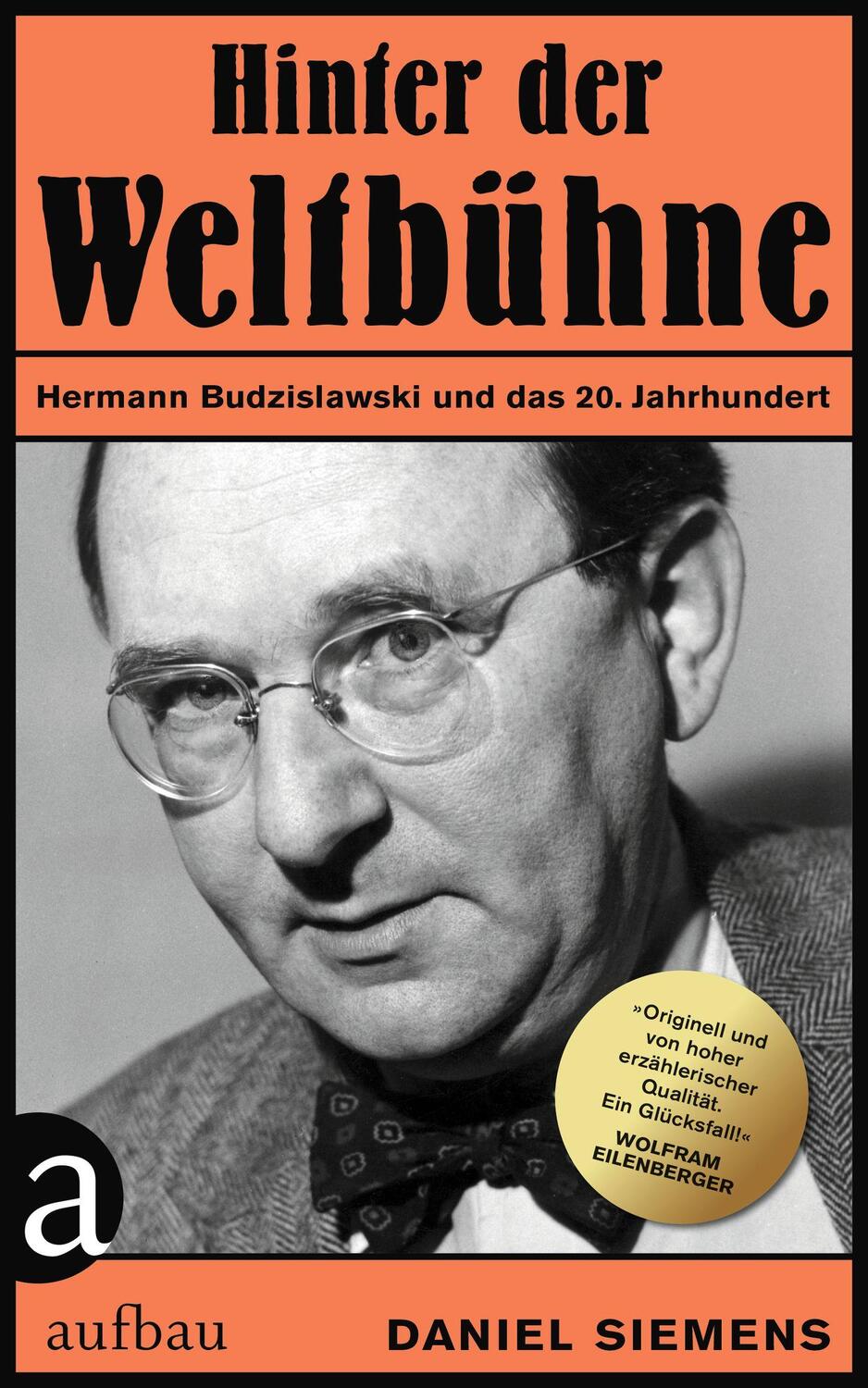 Cover: 9783351038120 | Hinter der "Weltbühne" | Hermann Budzislawski und das 20. Jahrhundert