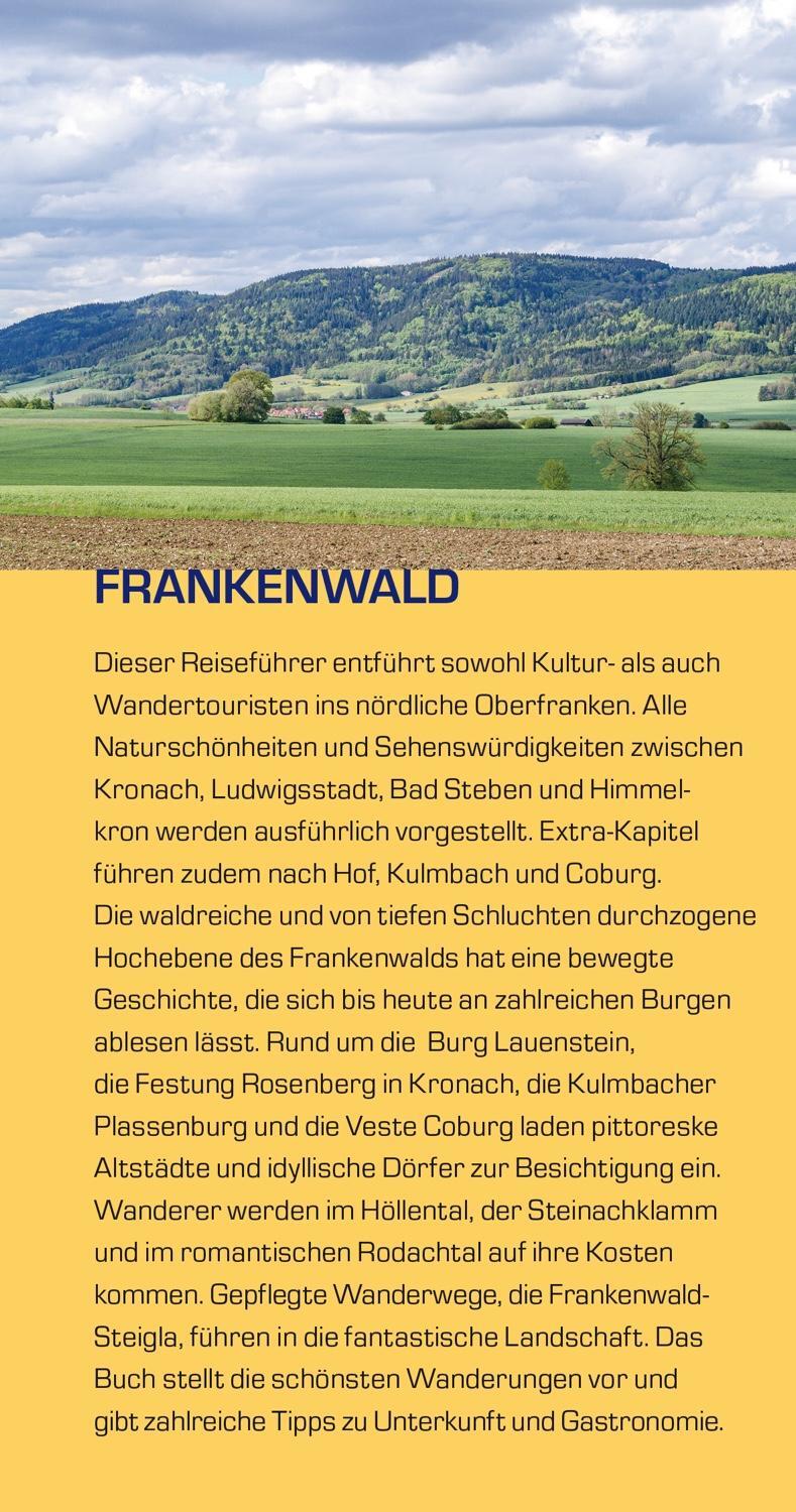 Bild: 9783897945746 | TRESCHER Reiseführer Frankenwald | Gunnar Strunz | Taschenbuch | 2021