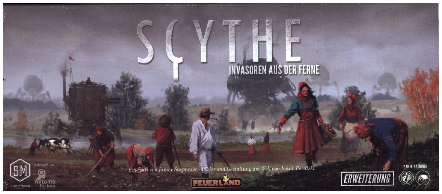 Cover: 706949618596 | Scythe: Invasoren aus der Ferne (Spiel-Zubehör) | Jamey Stegmaier