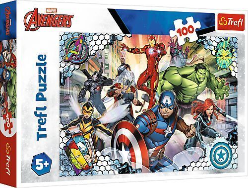 Cover: 5900511164541 | Puzzle 100 Avengers | Spiel | In Pappschachtel | Deutsch | Trefl