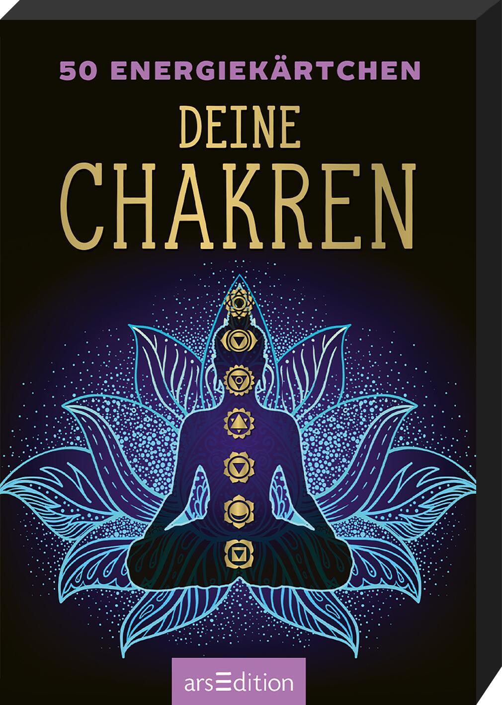 Cover: 9783845853093 | 50 Energiekärtchen | Deine Chakren | Taschenbuch | 51 S. | Deutsch