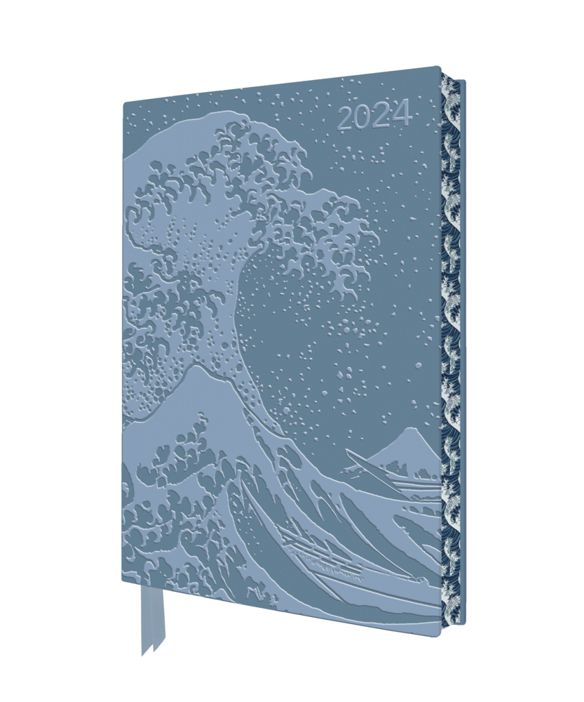 Cover: 9781804175088 | Katsushika Hokusai - Die große Welle - Tischkalender 2024 | Publishing
