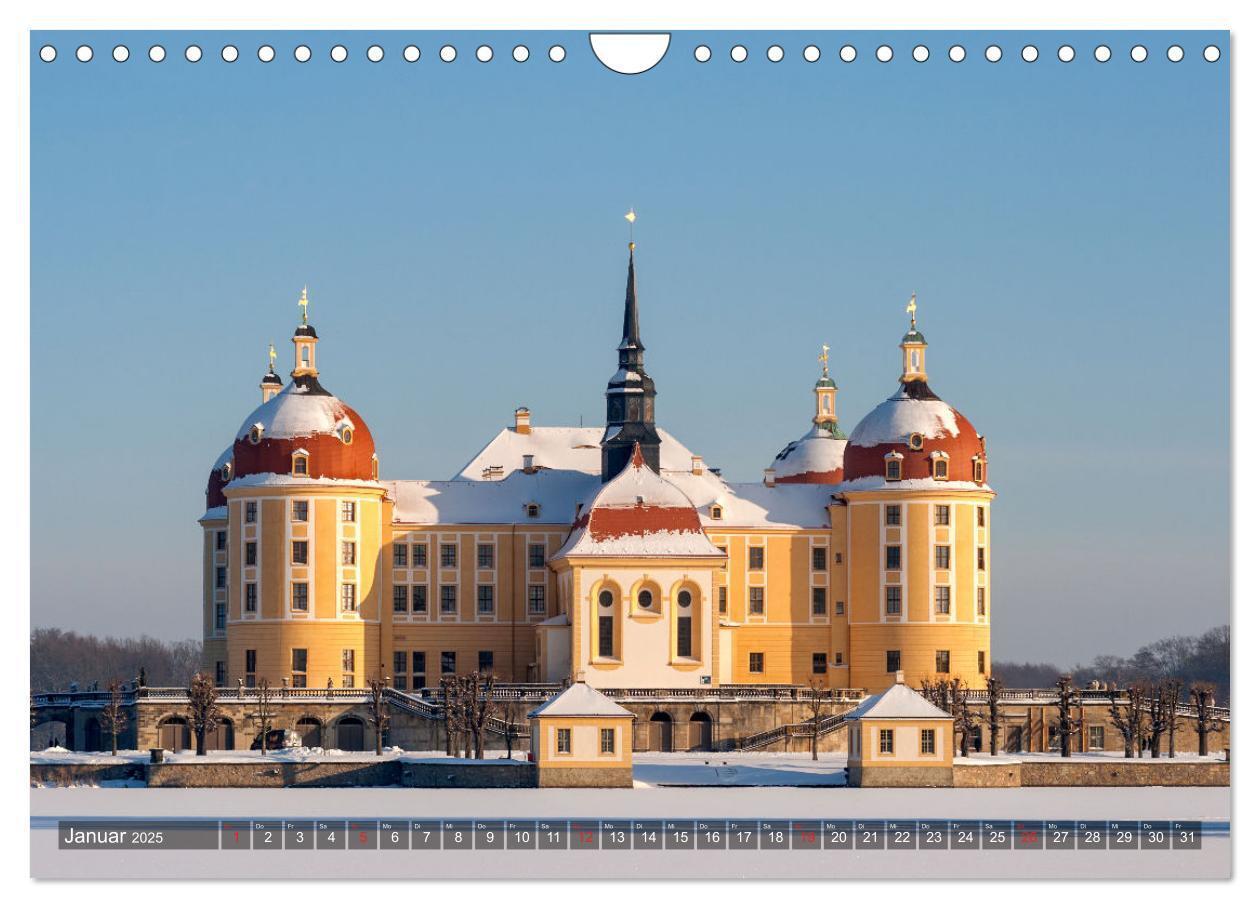 Bild: 9783435478910 | Moritzburg mit Schlossansichten (Wandkalender 2025 DIN A4 quer),...